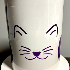 Hand crafted Cat Mug, 15oz